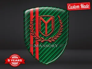 Mansory Decalcomanie Vetri Auto su Misura Eleganti Regolabili